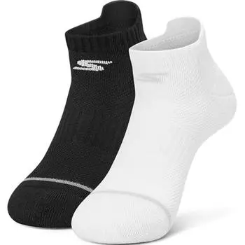 Skechers Носки унисекс серии Comfort Sports, 2 пары, белые/гнедые