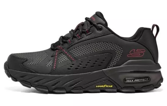 Skechers OUTDOOR Lifestyle Shoes Men Low-top Black/Red/White/Yellow