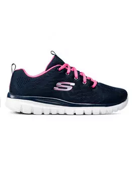 Skechers Подключайтесь, розовый/синий