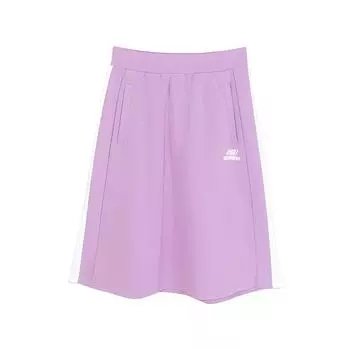 Skechers Повседневная длинная юбка женская сиреневого цвета