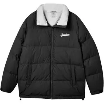 Skechers Пуховик унисекс карбоновый черный