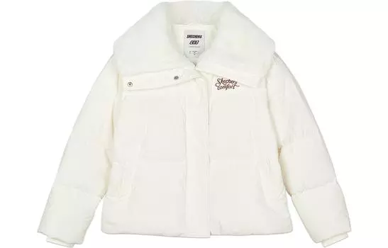 Skechers Пуховик женский Marshmallow White/0074