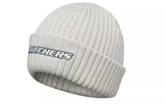 Skechers Шапка-бини унисекс рок коричневая