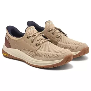 Skechers Slip-Ins Alden Bungee Lace Goodyear, taupe