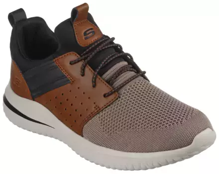 Skechers Slip-On Sneaker "DELSON 3.0-CICADA", повседневная обувь без шнуровки с эластичной лентой для надевания, коричневый