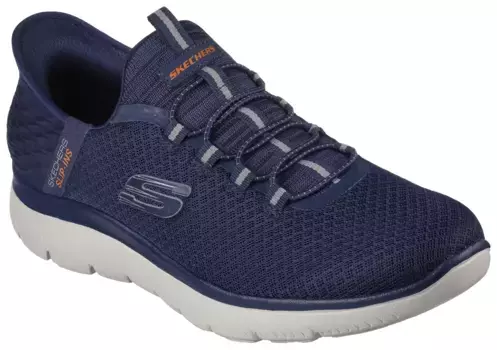 Skechers Slip-On Sneaker "SUMMITS-", повседневная обувь со вставной пяткой для удобства входа, цвет морской волны