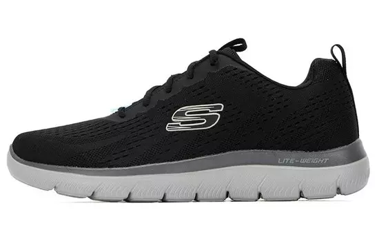 Skechers Summits Lifestyle Shoes Men Low-top Black