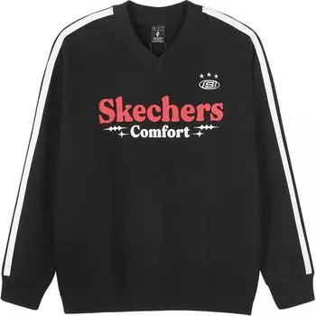 Skechers Свитшот унисекс черная