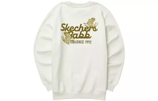 Skechers Свитшот унисекс Marshmallow White/0074