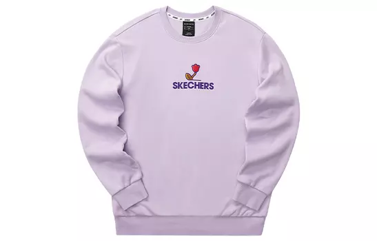 Skechers Свитшот унисекс светло-голубые