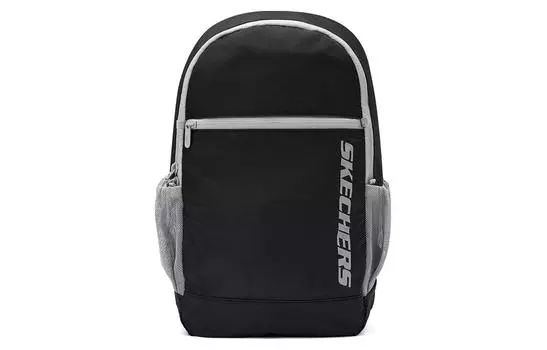 Skechers Ткань для рюкзака, обычная, мужская, карбоново-черная