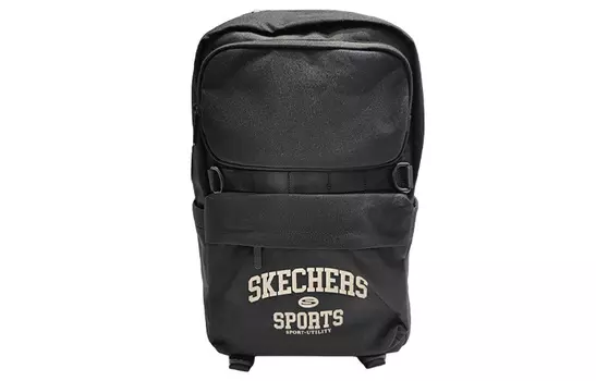 Skechers Тканевая дорожная сумка-рюкзак, обычная, унисекс, черная