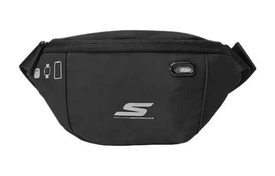 Skechers Тканевая поясная сумка унисекс Carbon Black