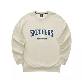 Skechers Толстовка Sportlife унисекс светло-коричневая