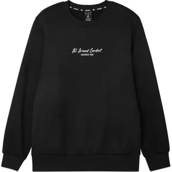 Skechers Толстовка унисекс карбон-черная