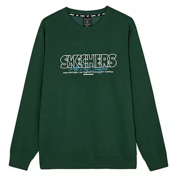 Skechers Толстовка унисекс сосново-зеленая