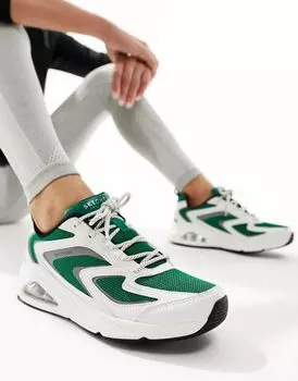 Skechers Tres-Air Uno — кроссовки Street Fl-Air белого цвета