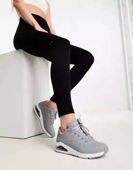 Skechers Uno 2 — кроссовки In-Kat-Neato серого цвета