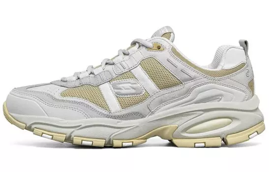 Skechers Vigor Lifestyle Shoes Men Low-top White/yellow/gray