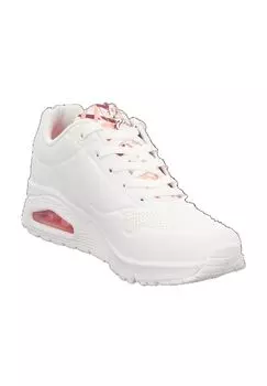 Skechers x JGoldcrown: кроссовки Uno Spread the love, дизайн в виде сердца, для женщин SKECHERS, цвет Wcrl White Durabu