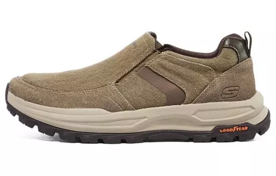 Skechers Zeller Lifestyle Shoes Men Low-top Light Brown