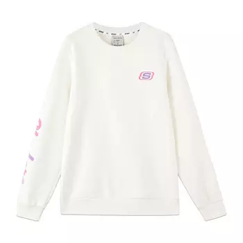 Skechers Женская цветная толстовка Marshmallow White