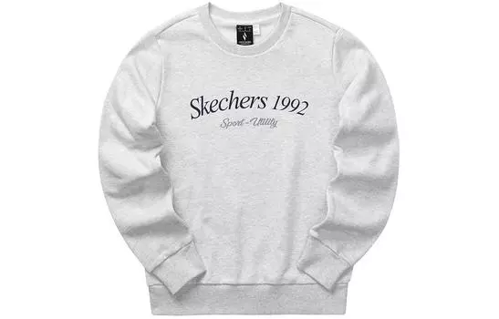 Skechers Женская цветная толстовка светло-серого цвета