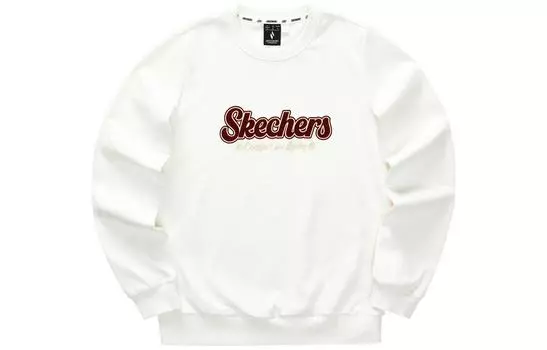 Skechers Женская новогодняя толстовка Marshmallow White