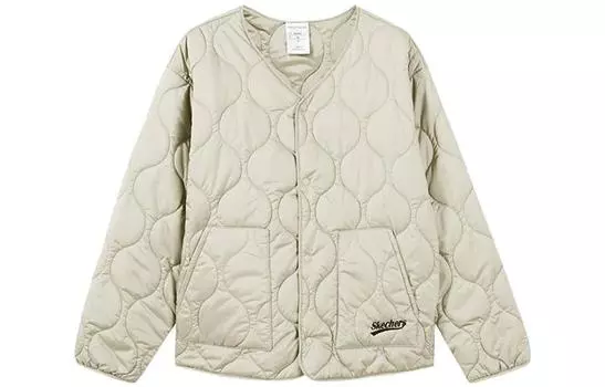 Skechers Женская стеганая куртка Streptopelia White