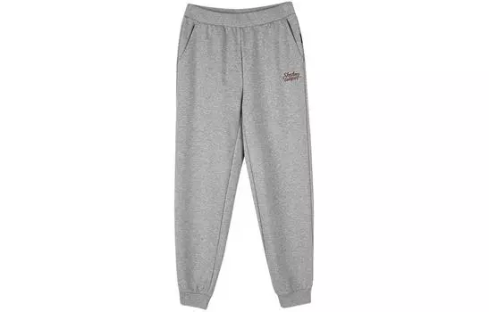 Skechers Женские трикотажные спортивные брюки, средние, серо-меланжевый