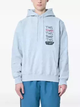 Скейт-худи This Is Never That, серый