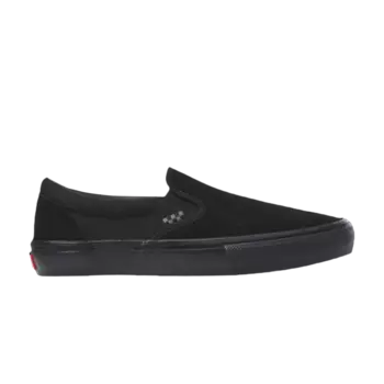 Скейт-слипоны Vans, черный