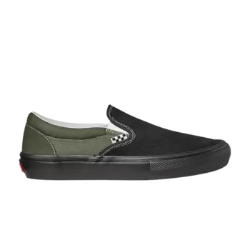 Скейт-слипоны Vans, черный