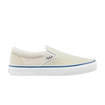 Скейт-слипоны Vans, кремовый