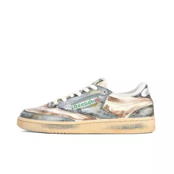 Скейтборд-кеды Club C Unisex Low-Top Off White Reebok
