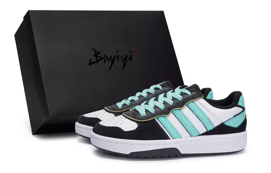 Скейтборд-кеды Courtic унисекс с низким верхом, белый/Тиффани Adidas Originals