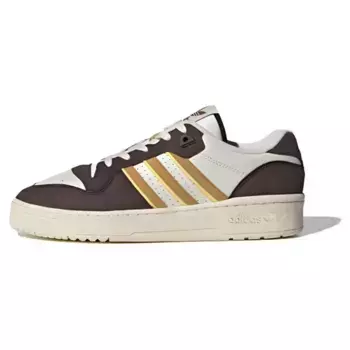 Скейтборд-кеды Rivalry унисекс с низким верхом светло-хаки Adidas Originals