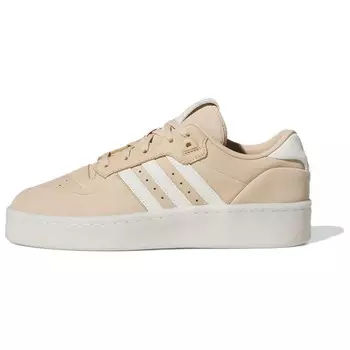 Скейтборд-кеды Rivalry унисекс с низким верхом светло-коричневый Adidas Originals