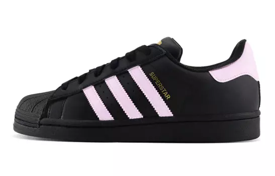 Скейтборд-кеды Superstar, унисекс, низкие, черный/фиолетовый Adidas Originals