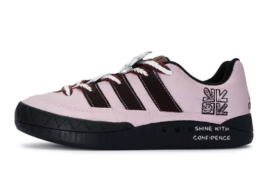 Скейтборд-кроссовки Adimatic, унисекс, низкие, коричневый Adidas Originals