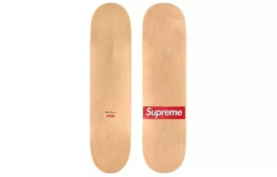 Скейтборд Supreme, коричневый