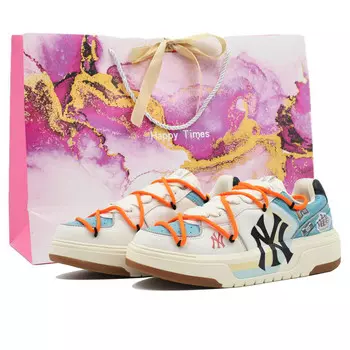 Скейтбордические кеды Chunky Liner унисекс с низким верхом белого цвета Mlb, цвет Ivory White