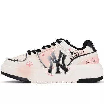 Скейтбордические кеды Chunky Liner унисекс с низким верхом Mlb, цвет Pink 1