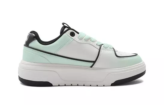 Скейтбордические кеды Chunky Liner унисекс с низким верхом, зеленый Mlb