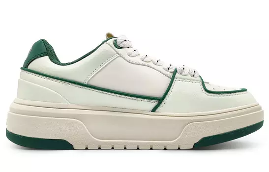 Скейтбордические кеды Chunky Liner унисекс с низким верхом белого цвета Mlb