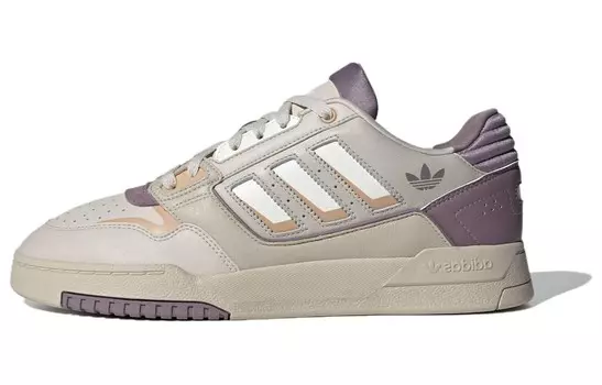 Скейтбордические кеды Drop Step 2.0 женские с низким верхом серо-фиолетовый Adidas Originals