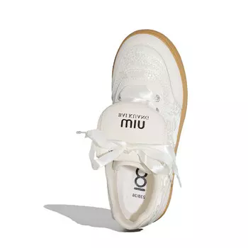 Скейтбордические кеды женские низкие розовый/бежевый/серебряный B10Crown