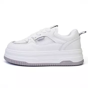 Скейтбордические кеды женские с низким верхом белый/светло-фиолетовый Deerway