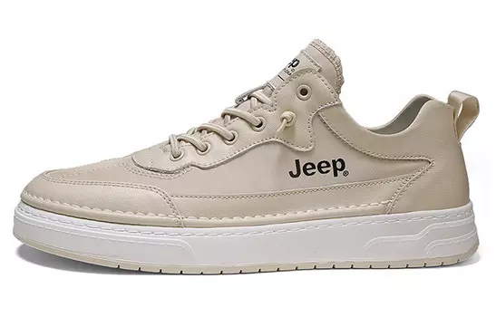Скейтбординг обувь Мужская низкая бежевая Jeep
