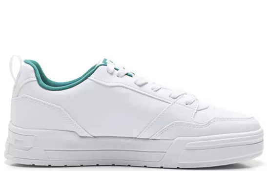 Скейтбординг обувь Мужская низкая новая белая/рыцарский зеленый Xtep